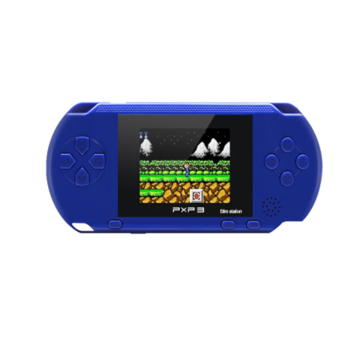 2020 Kinder-Handheld-Videospiel-Player PXP3 16-Bit-Spielekonsole mit Gamecard für Weihnachtsgeschenk